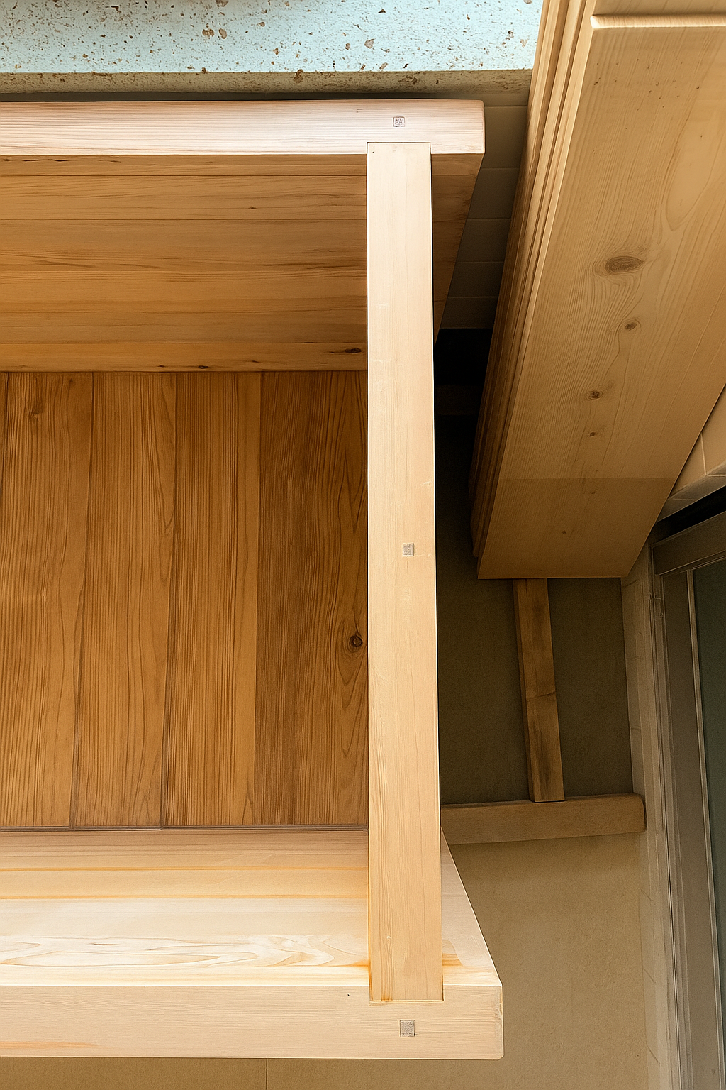 Hinoki Ofuro Rectangular Design