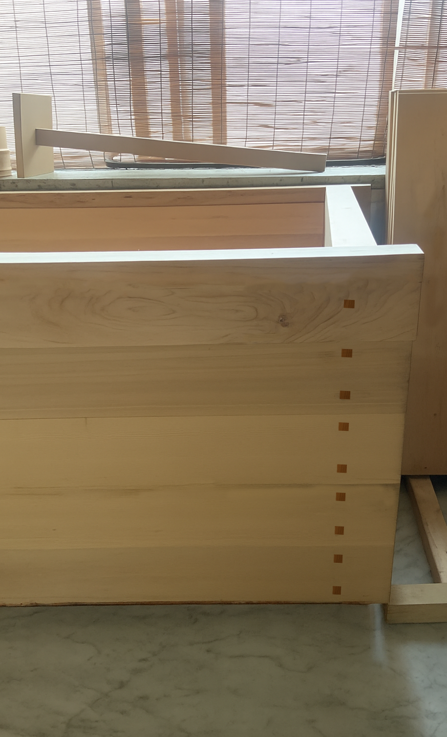 Hinoki Ofuro Rectangular Design
