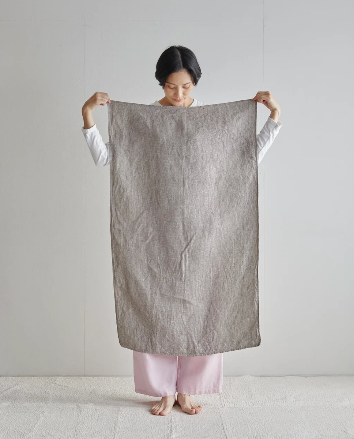 Fog Linen - Linen Chambray Towel - Large