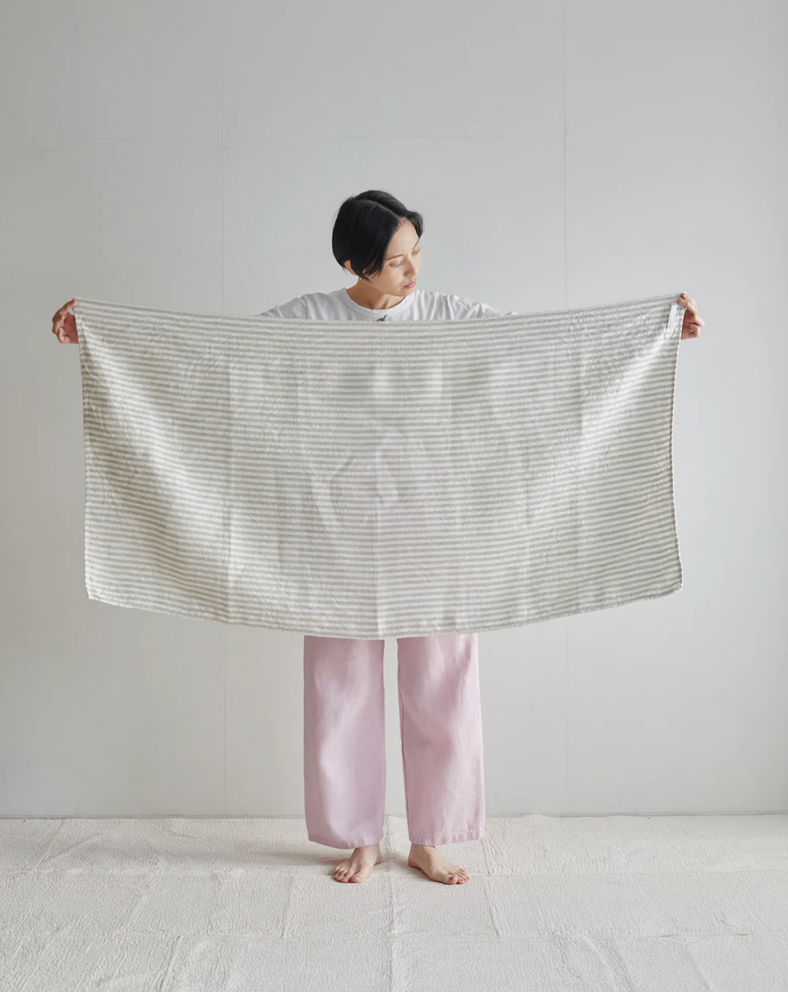 Fog Linen - Linen Chambray Towel - Large
