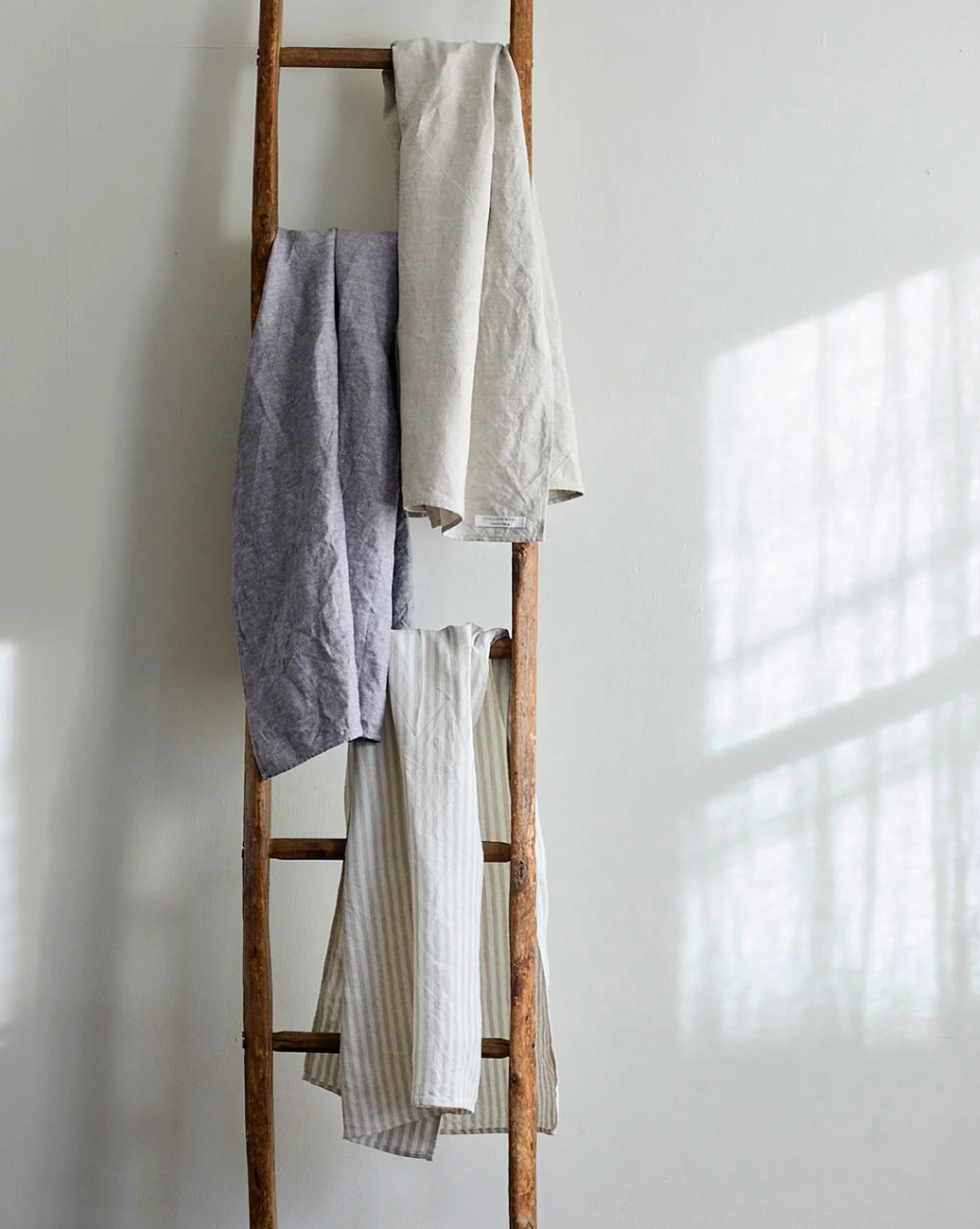 Fog Linen - Linen Chambray Towel - Large